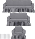 Fanfanwin 3 Pcs Sofa Slipcover Set by Fanfanwin