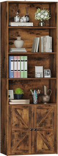 Furniwell Industrial Bookshelf and Bookcases by WellFurnitureHomeLifeWell