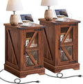 Joaxswe Narrow Night Stand Set 2 by Joaxswe