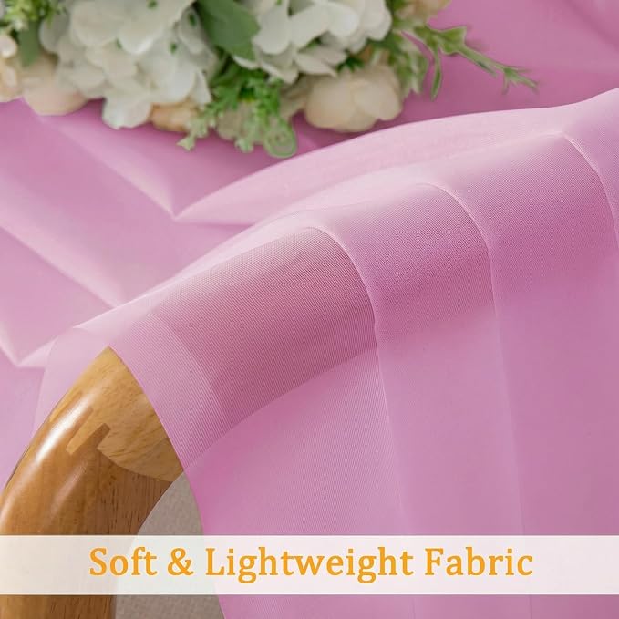Gwine Short Kitchen Sheer Curtains 24 Inch Length - Image 7
