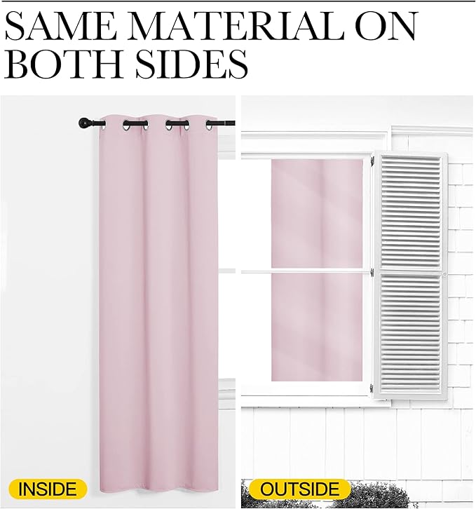 NICETOWN Blackout Draperies Curtains - Image 6