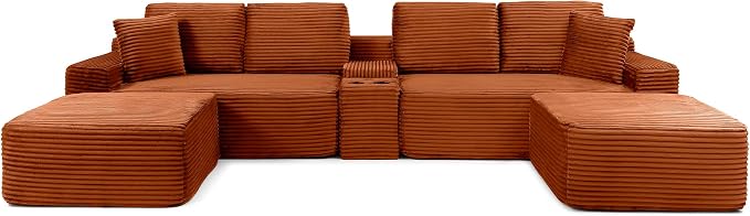 125" Oversized Sectional Couches - Image 8