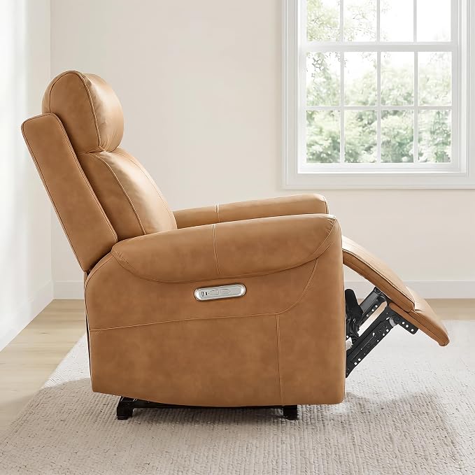 KISLOT Leather Recliner Chair Set of 2, Wall Hugger RV Recliners - Image 3