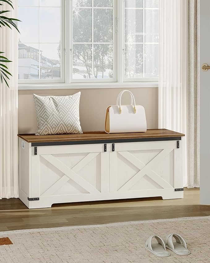 Hzuaneri 47.2" Storage Chest, Large Storage Trunk - Image 8