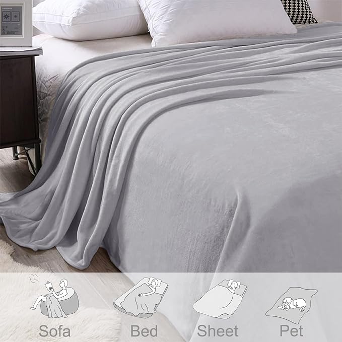 Exclusivo Mezcla Fleece Blanket Cal King Size - Image 5