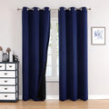 ChrisDowa 100% Blackout Curtains 72 inch Long by ChrisDowa