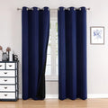 ChrisDowa 100% Blackout Curtains 84 inch Long by ChrisDowa