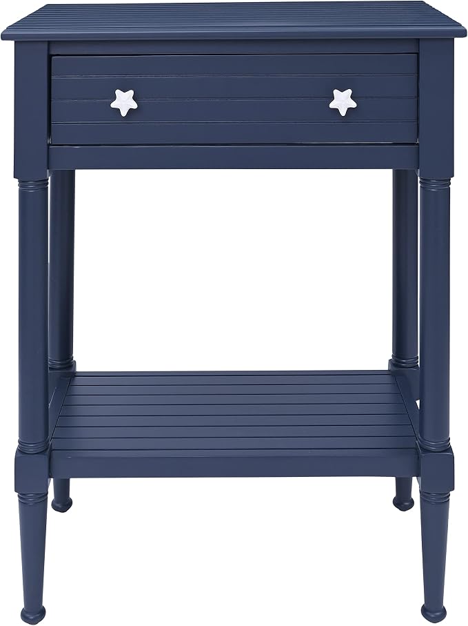 Linon Raleigh Navy Accent Table - Image 8