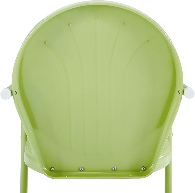 Crosley Furniture Griffith Outdoor Chair, Retro Metal Patio Chairs - Image 13