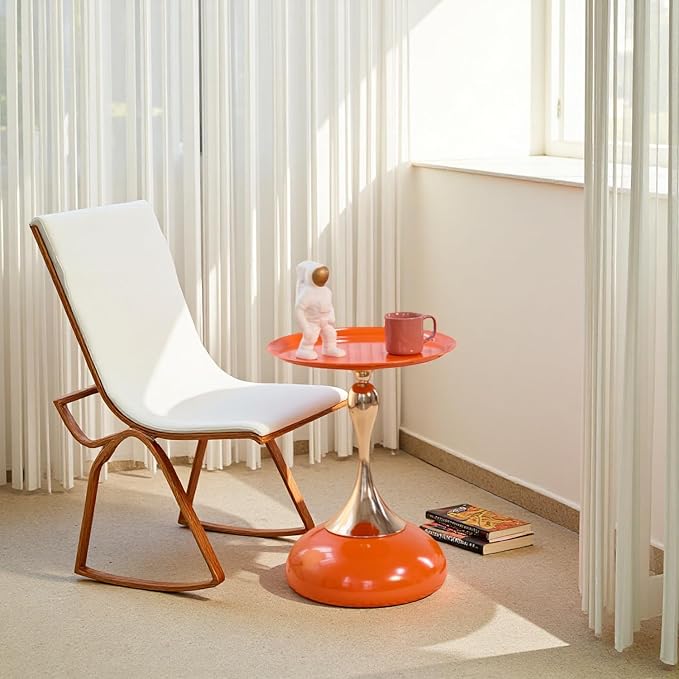 Sleek Hourglass Side Table - Image 4