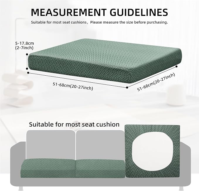 Outdoor Cushion Covers Set, Replacement - Image 2