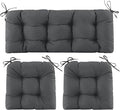 Wicker Chair Cushions of 3 Pieces, Waterproof Cushions by Aegisun