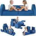 Kids Modular Play Sofa Convertible Foam Play Mat, Transformable Into a Game by FURNAWAY