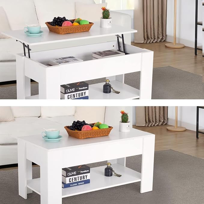 FDW 39.4" Lift Top Coffee Table - Image 6