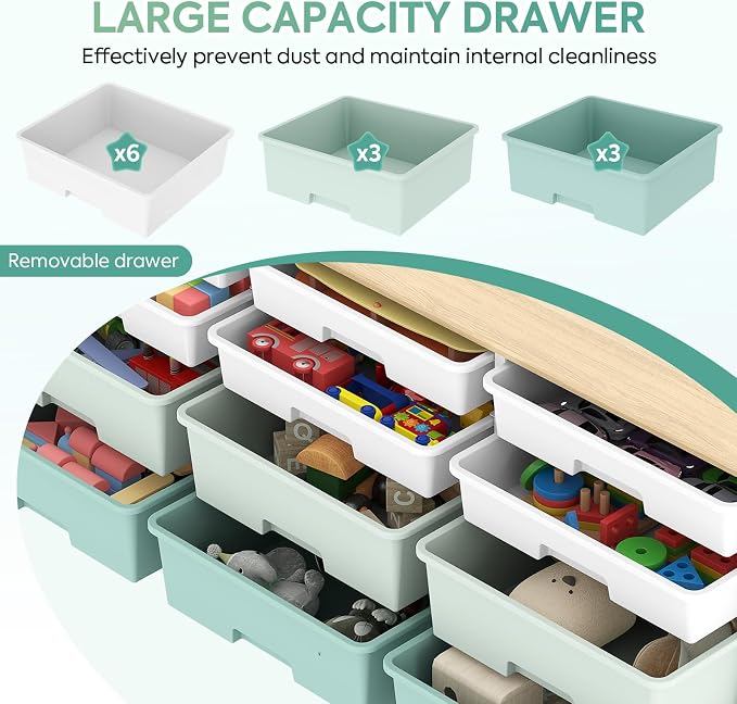 12 Drawers Storage Cabinet - Image 5