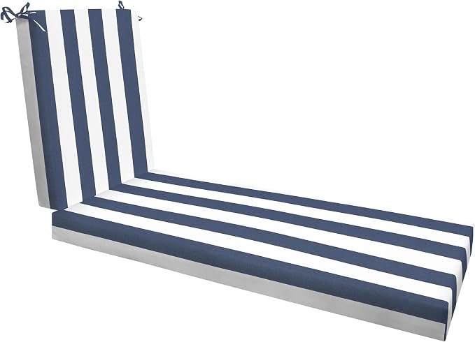 Honeycomb Outdoor Chaise Lounge Cushion by Honeycomb