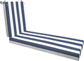 Honeycomb Outdoor Chaise Lounge Cushion by Honeycomb