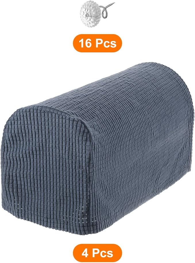 uxcell Stretch Armrest Covers Armchair Anti-Slip - Image 3