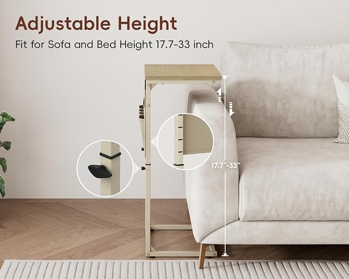 Vagusicc C-Shaped End Table - Image 5