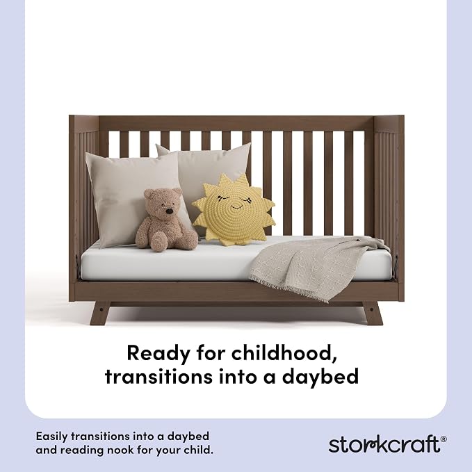 Storkcraft Beckett 3-in-1 Convertible Crib – GREENGUARD Gold Certified - Image 7