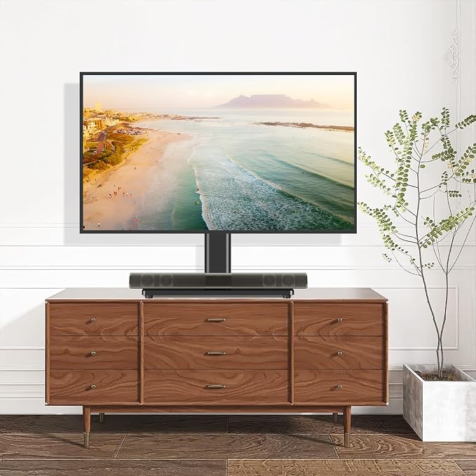 TVON Universal TV Stand Base, Swivel Table Top TV Stand - Image 7