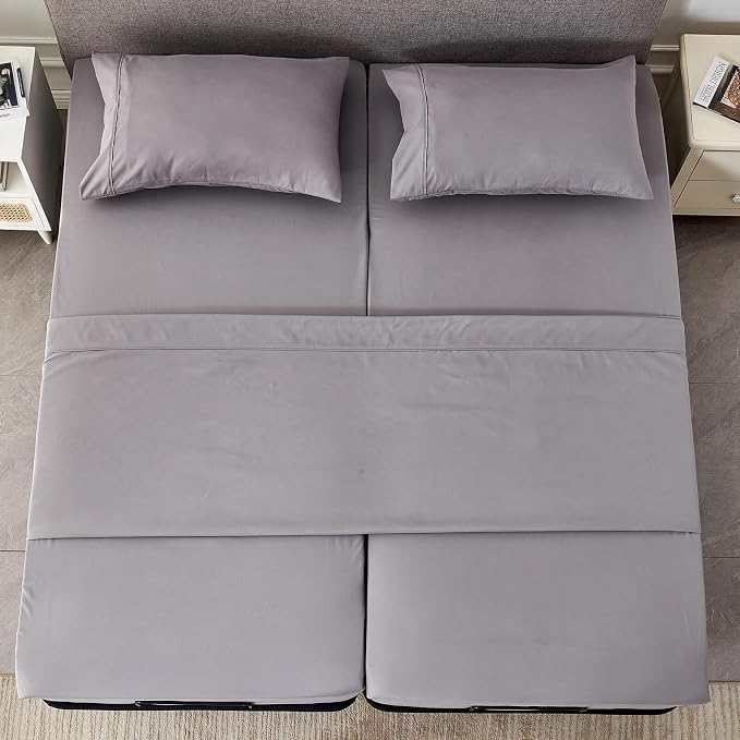 Kingnex Split California King Sheets Set - Image 3