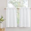RYB HOME Cafe Semi Sheer Valances by RYBHOME