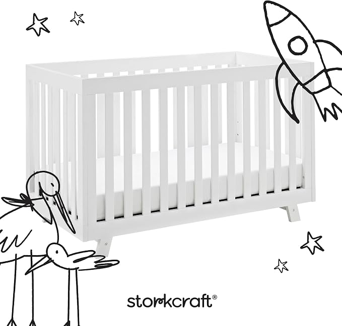 Storkcraft Beckett 3-in-1 Convertible Crib – GREENGUARD Gold Certified - Image 7