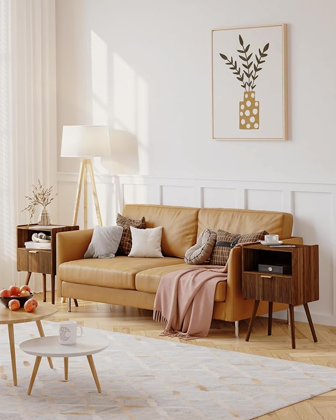 JOONEE Nightstand, Modern Bedside Table - Image 3