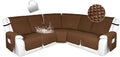 HDCAXKJ 100% Waterproof Reclining Sectional Couch Covers L Shape Recliner Sofa by HDCAXKJ