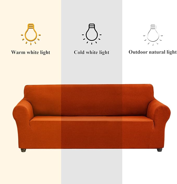 Joccun Stretch Couch Cover Slipcovers, 1-Piece Sofa Covers - Image 3