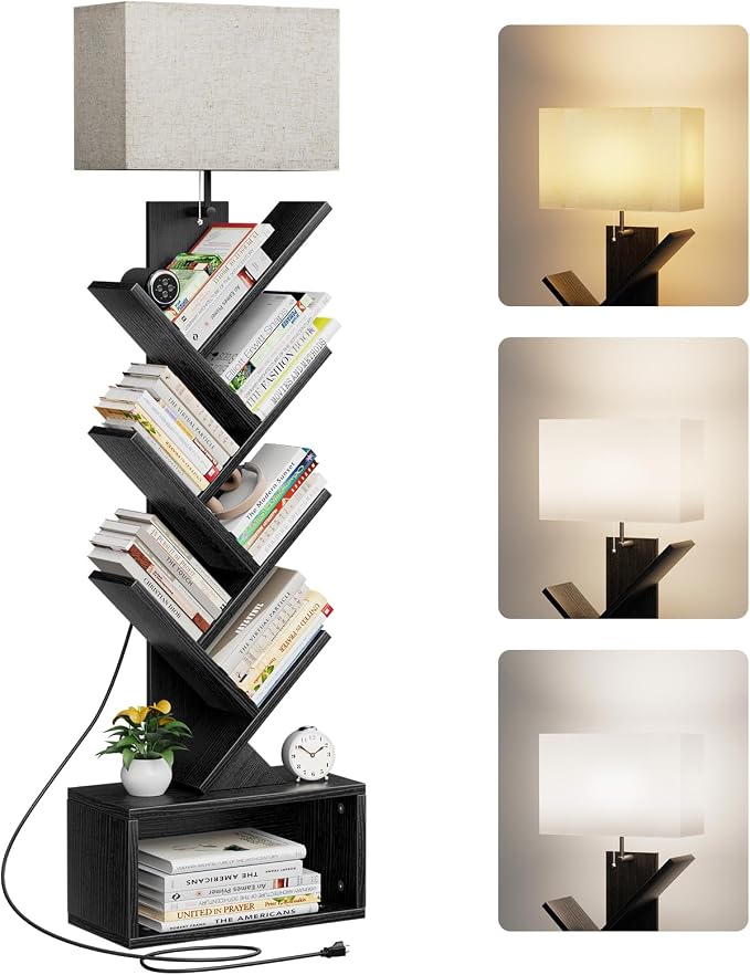 Evermagin 6 Tier Tree Bookshelf by Evermagin
