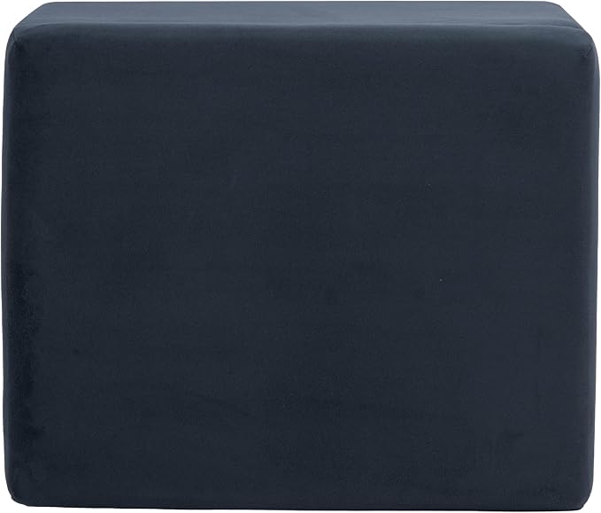 Homepop Home Decor | Upholstered Medium Rectangular Storage Ottoman | Hinged - Image 10