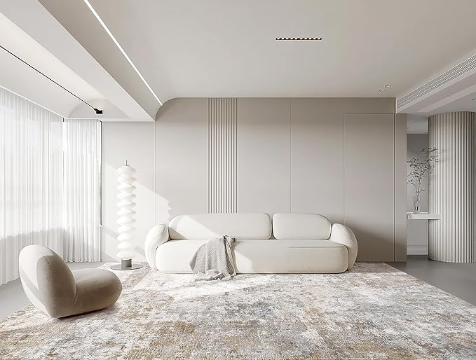 UERMEI 9x12 Area Rug Living Room Rugs - Image 8