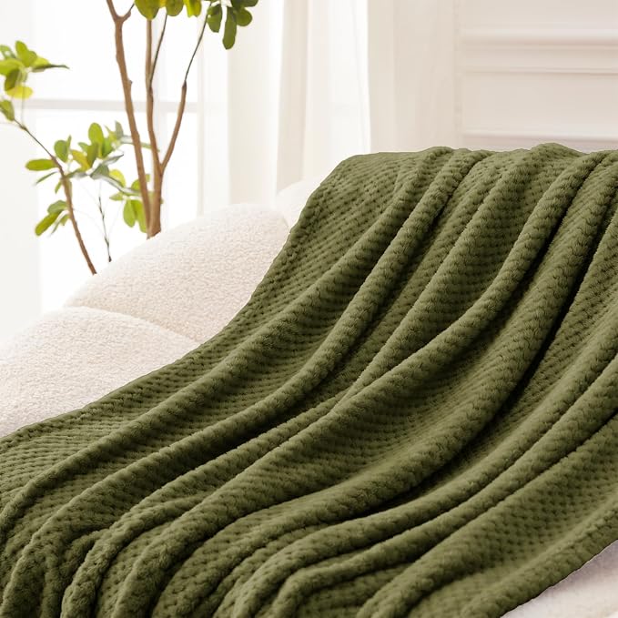 Exclusivo Mezcla Fleece Bed Blanket Queen Size, Super Soft and Warm Blankets - Image 5