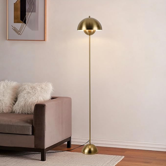 COSYLUX Modern Floor Lamp for Living Room, Industrial Tall Standing Lamp for - Image 8