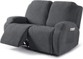 VANSOFY Oversized Recliner Cover, 2-Pieces Stretch Reclining Couch Cover by VANSOFYFURNITURECOVERS