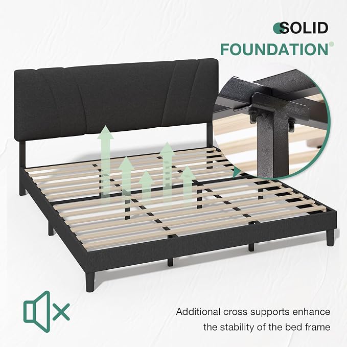 Novilla King Size Bed Frame - Image 6