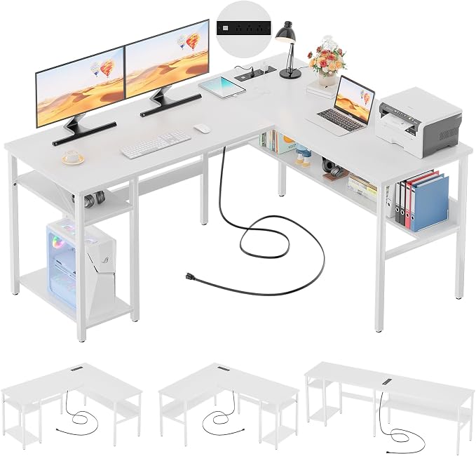 Unikito Reversible L Shaped Computer Desk by Unikito
