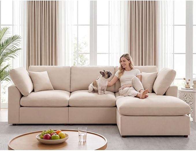 Modular Cloud Sectional Couches by VEPXXP