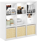 Furinno Cubicle Open Back Decorative Cube Storage Organizer by Furinno-FitsYourSpaceFitsYourBudget