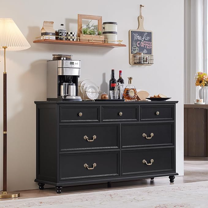 Joaxswe Farmhouse 54" 7 Drawers Dresser - Image 8