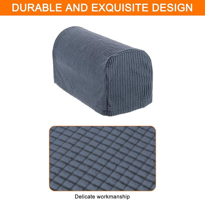 uxcell Stretch Armrest Covers Armchair Anti-Slip - Image 5
