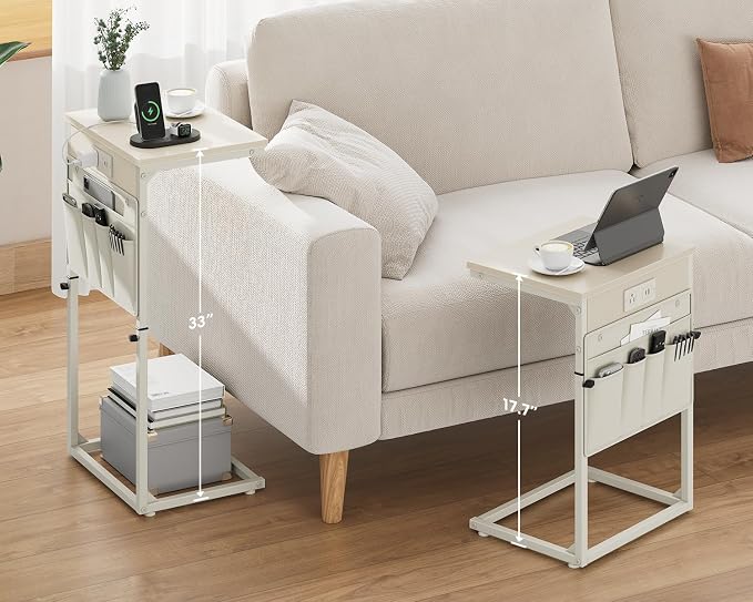 Vagusicc C-Shaped End Table - Image 2