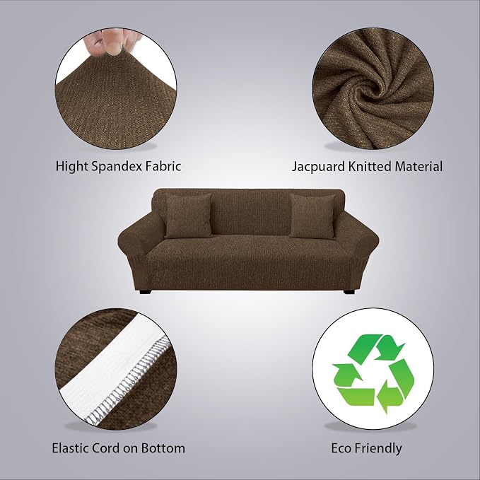 Sofa Slipcover with 2 Pillow Cover - Image 2