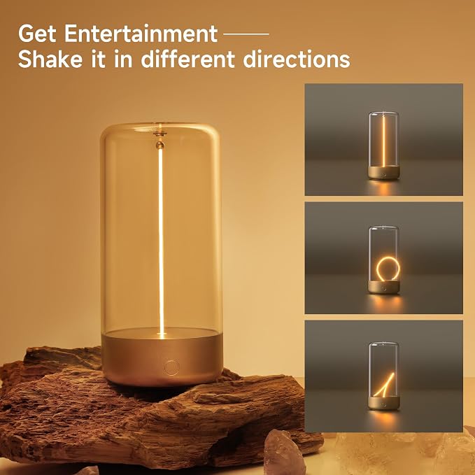 AUGE LIGHT Mini Minimalist Table Lamp Cordless Lamp Rechargeable Table Lamp - Image 2