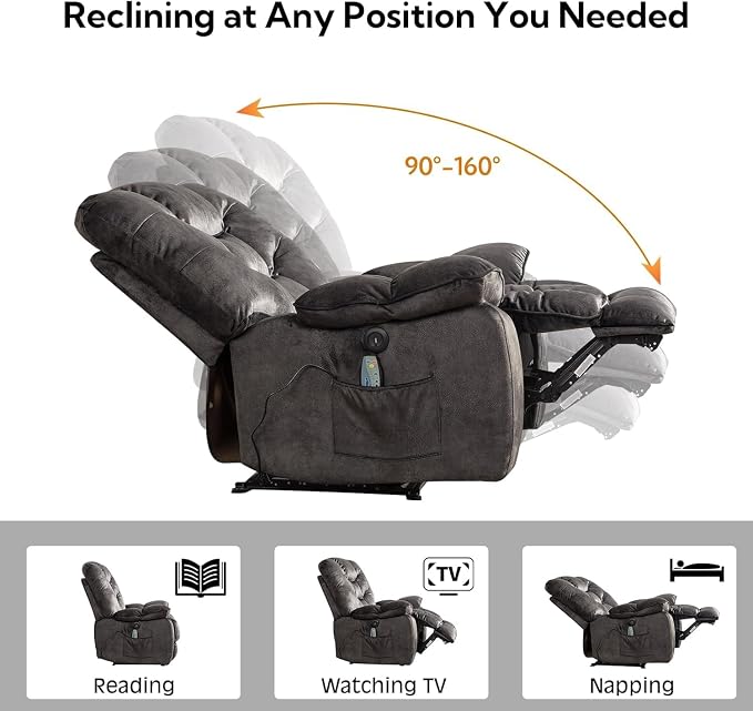 HAOMARKETS Power Recliner Chair Set of 2 - Image 4
