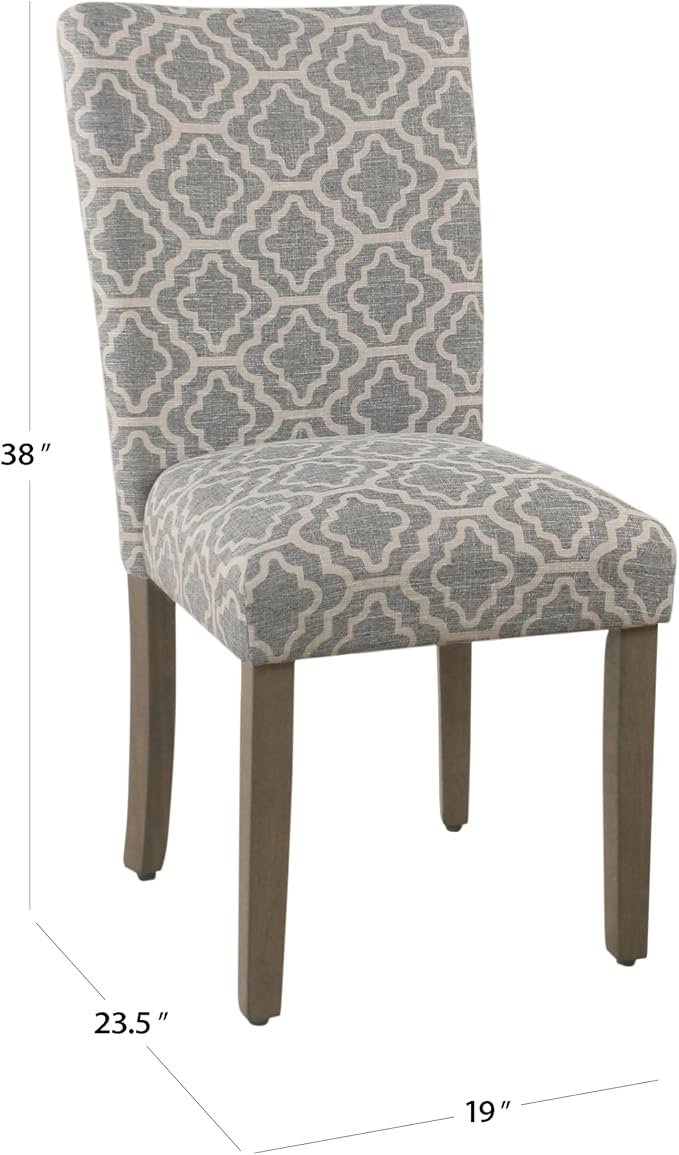 HomePop Parsons Classic Upholstered Accent Dining Chair - Image 3