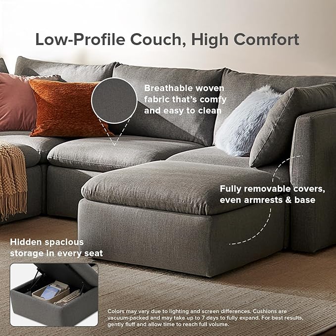 mopio Oversized Modular Sectional Sofa - Image 5
