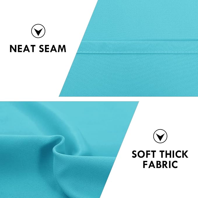 DWCN Turquoise Blackout Curtains - Image 6
